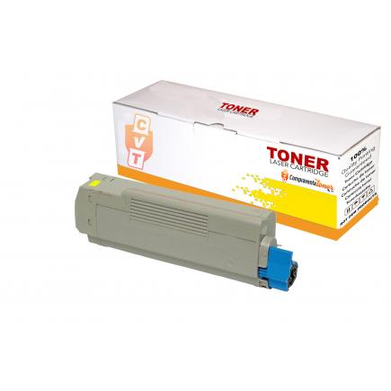 Compatible Oki C5600 / C5700 43381905 Amarillo Cartucho de Toner