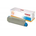 Compatible Oki C5600 / C5700 43381907 Cyan Cartucho de Toner