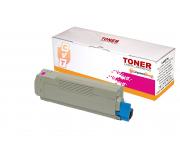 Compatible Oki C612 / 46507506 Magenta Cartucho de Toner
