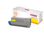 Compatible Oki C710 / C711 44318605 Amarillo Toner