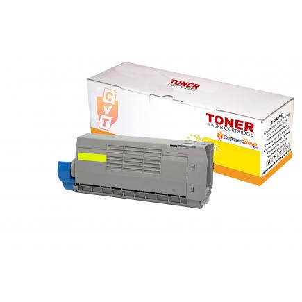 Compatible Oki C710 / C711 44318605 Amarillo Toner