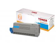 Compatible Oki C710 / C711 44318607 Cyan Toner