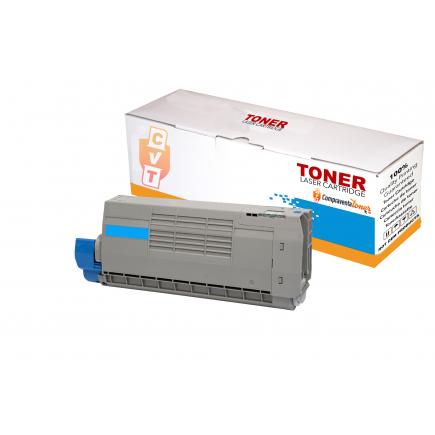 Compatible OKI C712 / 46507615 Cyan Cartucho de Toner