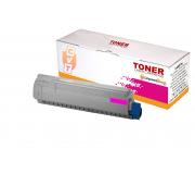 Compatible Oki C801DN / C821DN 44643002 Magenta Toner