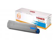 Compatible Oki C801DN / C821DN 44643003 Cyan Toner