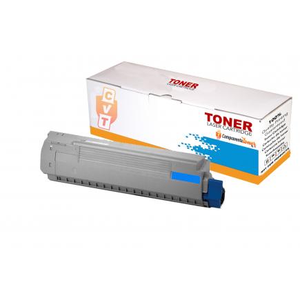 Compatible Oki C801DN / C821DN 44643003 Cyan Toner