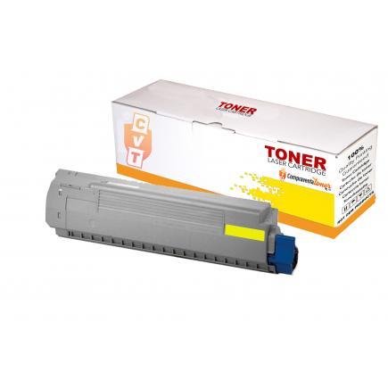 Compatible Oki C822 / 44844613 Amarillo Toner