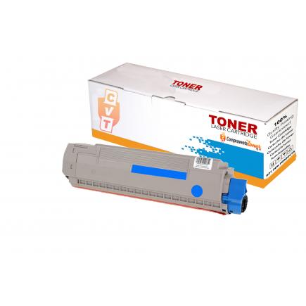 Compatible Oki C8600 / C8800 43487711 Cyan Cartucho de Toner