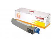 Compatible Oki C910 Amarillo Cartucho de Toner 44036021