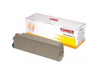 Compatible Oki C9100 / C9300 / C9500 41963605 Amarillo Cartucho de Toner