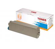 Compatible Oki C9100 / C9300 / C9500 41963607 Cyan Cartucho de Toner