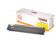 Compatible Oki C911 / C931 / C941 Amarillo Cartucho de Toner 45536413