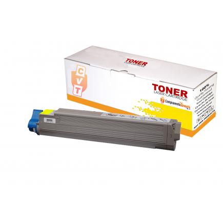 Compatible Oki C911 / C931 / C941 Amarillo Cartucho de Toner 45536413