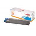 Compatible Oki C911 / C931 / C941 Cyan Cartucho de Toner 45536415