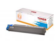 Compatible Oki C911 / C931 / C941 Cyan Cartucho de Toner 45536415