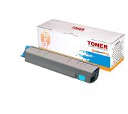 Compatible Oki C9600 / C9650 / C9800 / C9850 Cyan 42918915 Toner