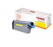 Compatible Oki Executive ES7411 / ES3032 Amarillo Cartucho de Toner