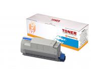 Compatible Oki Executive ES7470 / ES7480 Cyan Cartucho de Toner 45396215