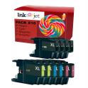 Compatible Pack 10 Brother LC1240XL / LC1280XL Cartuchos de Tinta