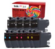 Compatible Pack 10 Brother LC3217 / LC-3217 Cartuchos de Tinta