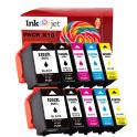 Compatible Pack 10 Epson 202XL Cartuchos de Tinta para XP6000, XP6005, XP6100, XP6105