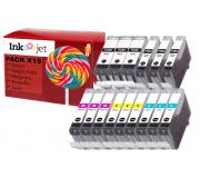 Compatible Pack 15 Canon PGI5 / CLI8 Cartuchos de Tinta