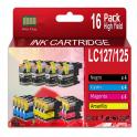 Compatible Pack 16 Brother LC127XL / LC125XL Cartuchos de Tinta