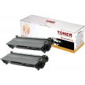 Compatible Pack 2 Brother TN3480 / TN-3480 Negro Cartucho de Toner