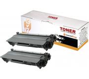 Compatible Pack 2 Brother TN3480 / TN-3480 Negro Cartucho de Toner