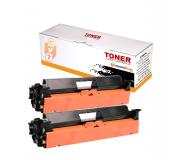 Compatible Pack 2 Canon 051 Negro Toner para Canon LBP162, MF264, MF267, MF269, LBP160