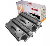 Compatible Pack 2 Canon 719H Negro 3480B002 Cartuchos de Toner