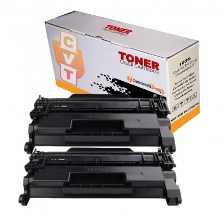 Compatible Pack 2 HP CF226A / 26A Negro Toner para HP LaserJet Pro M402, MFP M426