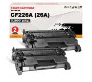 Compatible Pack 2 HP CF226A / 26A Negro Toner para HP LaserJet Pro M402, MFP M426