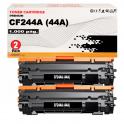 Compatible Pack 2 HP CF244A / 44A Negro Toner para HP LaserJet Pro M15, M17, M28