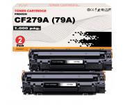 Compatible Pack 2 HP CF279A / 79A Toner Negro para HP LaserJet Pro M12 , M26