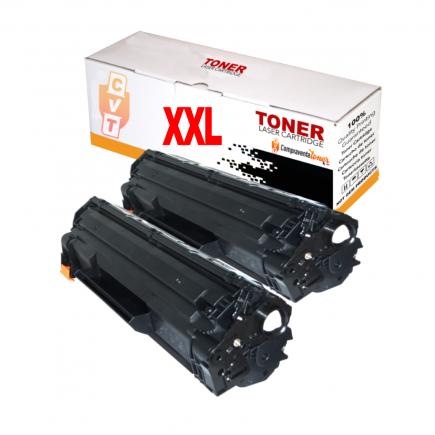 Compatible Pack 2 HP CF279A XL / 79A Toner Alta Capacidad para HP LaserJet Pro M12 , M26