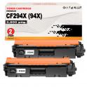 Compatible Pack 2 HP CF294X / 94X Toner Negro para HP LaserJet Pro M118, MFP M148