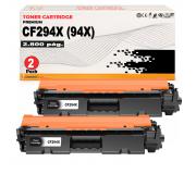 Compatible Pack 2 HP CF294X / 94X Toner Negro para HP LaserJet Pro M118, MFP M148