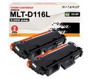 Compatible Pack 2 Samsung 116L / MLT-D116L Negro Toner para Samsung Xpress M2620 M2625 M2626 M2675 M2676 M2820 M2825 M2826 M2830