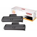 Compatible Pack 2 Samsung ML1660 / SCX3200 / MLT-D1042S Negro Cartuchos de Toner