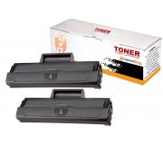 Compatible Pack 2 Samsung ML1660 / SCX3200 / MLT-D1042S Negro Cartuchos de Toner