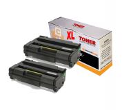 Compatible Pack 2 Toner Ricoh Aficio SP310, SP311, SP320, SP325 Negro SP311HE / SP311LE / SP 311UHY (Alta Capacidad / Jumbo)