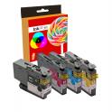 Compatible Pack 4 Brother LC3235XL / LC-3235 Cartuchos de Tinta para DCP-J1100DW, MFC-J1300DW