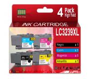 Compatible Pack 4 Brother  LC3239XL / LC-3239 Cartuchos de Tinta para Brother MFC-J5945DW MFC-J6945DW MFC-J6947DW HL-J6000DW HL-J6100DW