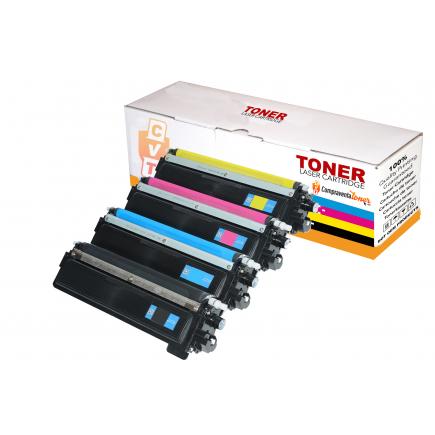 Compatible Pack 4 Brother TN230 / TN-230 Toner para DCP-9010, HL-3040, 3045, 3070, 3075 MFC-9120, 9125, 9320, 9325