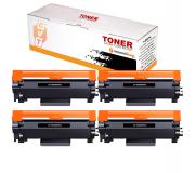 Compatible Pack 4 Brother TN2420 / TN-2420 Negro Cartuchos de Toner