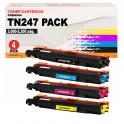 Compatible Pack 4 Brother TN247 / TN243 Toner para MFC-L3750CDW L3770CDW L3710CW DCP-L3550CDW L3510CDW L3210CW HL-L3230CDW