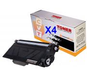 Compatible Pack 4 Brother TN3380 / TN-3380 Negro Cartuchos de Toner