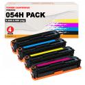 Compatible Pack 4 Canon 054H Toner para i-Sensys LBP-621, LBP-623, LBP-640, MF641, MF642, MF643, MF644, MF645