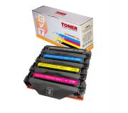 Compatible Pack 4 Canon 055H (SIN CHIP) Cartuchos de Toner